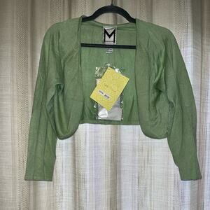 Marc Bouwer Light Green Vintage QVC Cardigan